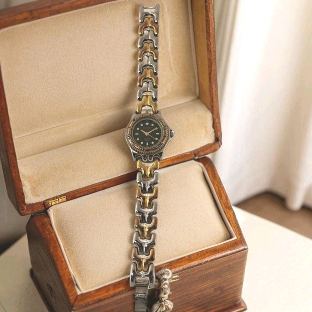 Citation Watch, Swiss Quartz,7 Inches Long, Silver And Gold Band